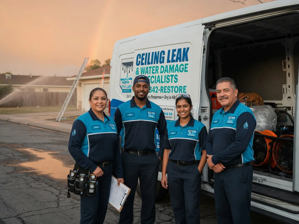 Ceiling Leak Cleanup company in Burkeville, VA